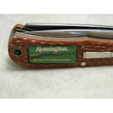 Remington UMC USA Top Guns Series Delrin Model 870 Wingmaster Bullet Knife - NIB Remington UMC USA Top Guns Series Delrin Model 870 Wingmaster Bullet Knife - NIB