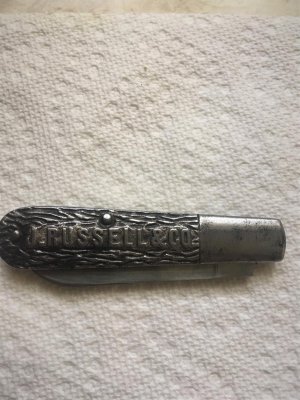 EXTREMLY RARE OLD IRON RUSSELLL BARLOW (FROM MY COLLECTION)