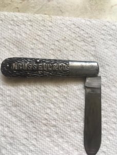 EXTREMLY RARE OLD IRON RUSSELLL BARLOW (FROM MY COLLECTION) EXTREMLY RARE OLD IRON RUSSELLL BARLOW (FROM MY COLLECTION)