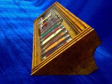 Display Case for Vintage Pocket Knives 1900's Style Old General Store Counter Top Display Stand