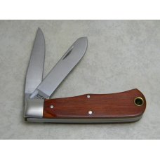 Remington UMC USA 2003 Wood R1178C Bullet Pioneer Trapper Knife in Box Remington UMC USA 2003 Wood R1178C Bullet Pioneer Trapper Knife in Box