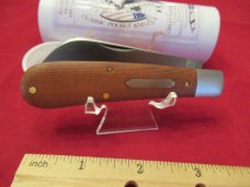 Great Eastern Natural Canvas Micarta Pattern # 933119 Great Eastern Natural Canvas Micarta Pattern # 933119