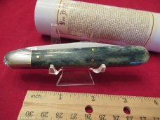 Great Eastern , Tidioute Cutlery Ben Hogan Green Camel Bone Pattern # 651115 Great Eastern , Tidioute Cutlery Ben Hogan Green Camel Bone Pattern # 651115