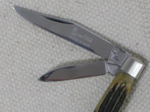 Queen Steel Winterbottom 2 Blade Peanut Pocket Knife 