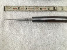 Custom Damascus Hunting Knife w/ leather sheath Custom Damascus Hunting Knife w/ leather sheath