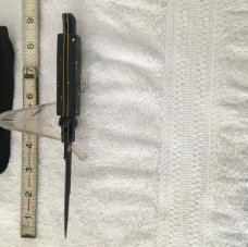 'Milano Italy' style lockpick Switchblade Knife w/ button lock safety - Snaps open quick & strong 'Milano Italy' style lockpick Switchblade Knife w/ button lock safety - Snaps open quick & strong