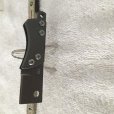 Mini Tactical cleaver blade emergency knife w/ glass breaker & lanyard hole Mini Tactical cleaver blade emergency knife w/ glass breaker & lanyard hole