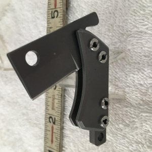 Mini Tactical cleaver blade emergency knife w/ glass breaker & lanyard hole