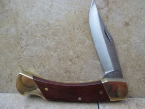 Schrade USA  Uncle Henry LB 7 lockback knife and sheath 