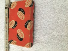 Vintage Case XX ' MOONSTONE' Sharpening stone w/ papers, plastic case, cardboard 'pumpkin' box - VG+ Vintage Case XX ' MOONSTONE' Sharpening stone w/ papers, plastic case, cardboard 'pumpkin' box - VG+