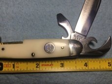 Case XX USA 2003 Zebra Bone 6111 1/2L SS Cheetah Knife - NIB Case XX USA 2003 Zebra Bone 6111 1/2L SS Cheetah Knife - NIB
