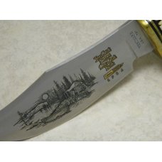 Westmark USA (Western-Coleman) 701 Stag Fixed Blade Camping/Hunting Knife - NIB c.1984