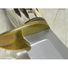 Westmark USA (Western-Coleman) 701 Stag Fixed Blade Camping/Hunting Knife - NIB c.1984