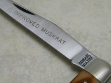 Schrade USA 77OT Old Timer Delrin Improved Muskrat Knife in Box Schrade USA 77OT Old Timer Delrin Improved Muskrat Knife in Box