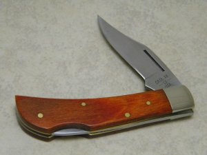 Case XX SS USA 8 Dot (1982) Pakawood P1051 1/2 L SSP Lockback Knife