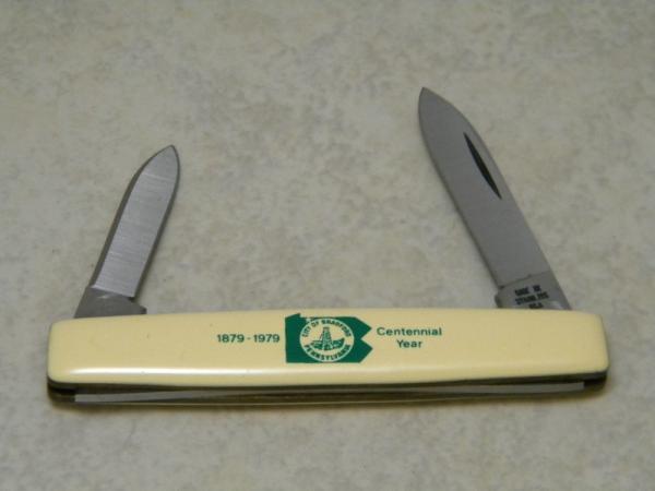 Case XX Stainless USA 1879-1979 City of Bradford Pennsylvania Centennial Year 278 Pen Knife Case XX Stainless USA 1879-1979 City of Bradford Pennsylvania Centennial Year 278 Pen Knife
