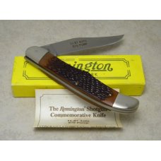 Remington 1990 Shotgun Commemorative Delrin R870 Folding Hunter Knife in Box
