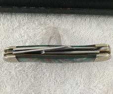 Case XX 9318CS/E Engraved Bolster Series Abalone Corelon scales w/ presentation box & sleeve Case XX 9318CS/E Engraved Bolster Series Abalone Corelon scales w/ presentation box & sleeve