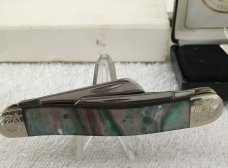 Case XX 9318CS/E Engraved Bolster Series Abalone Corelon scales w/ presentation box & sleeve Case XX 9318CS/E Engraved Bolster Series Abalone Corelon scales w/ presentation box & sleeve