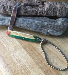 Vintage 'Ear of Corn' miniature pocket knife /key chain Vintage 'Ear of Corn' miniature pocket knife /key chain