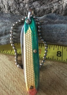 Vintage 'Ear of Corn' miniature pocket knife /key chain Vintage 'Ear of Corn' miniature pocket knife /key chain