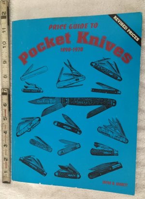 Price Guide To Pocket Knives - 1890-1970  -  By Jacob N. Jarrett 2nd printing - 296 pages