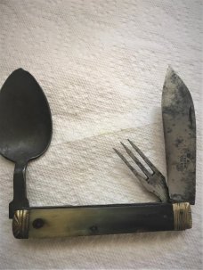 1700's OR 1800's CIVIL WAR OR BEFORE SOLDIER KNIFE 1700's OR 1800's CIVIL WAR OR BEFORE SOLDIER KNIFE