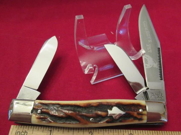 Bulldog Brand 1984 Red Stag Stockman Bulldog Brand 1984 Red Stag Stockman