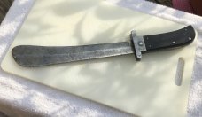Case XX WWII Folding Machete/Jungle Knife - Full Blade, snaps open- no wobble- A Great Vintage Knife
