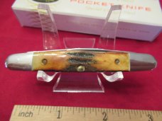 Great Eastern Bone Short Swedge Jumbo Trapper Knife - Bradford Cutlery PA USA Great Eastern Bone Short Swedge Jumbo Trapper Knife - Bradford Cutlery PA USA