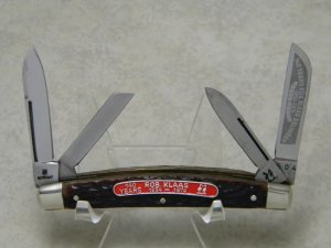 Kissing Crane Robt Klaas Solingen Germany Bone Congress Knife 140 Years 1834-1974