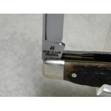 Kissing Crane Robt Klaas Solingen Germany Bone Congress Knife 140 Years 1834-1974 Kissing Crane Robt Klaas Solingen Germany Bone Congress Knife 140 Years 1834-1974