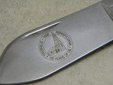 Queen City Bone 2009 "150 Years of Oil Titusville PA" Sunfish Elephant Toe Knife Queen City Bone 2009 "150 Years of Oil Titusville PA" Sunfish Elephant Toe Knife