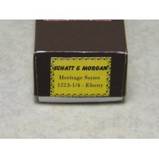 Schatt & Morgan Gowanda NY Heritage Series Ebony No. 1213 1/4 Jack Knife in Box c.2011 Schatt & Morgan Gowanda NY Heritage Series Ebony No. 1213 1/4 Jack Knife in Box c.2011