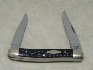 Case XX USA 7 Dot (1973) Jigged Delrin Muskrat Knife 