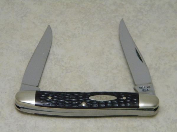 Case XX USA 7 Dot (1973) Jigged Delrin Muskrat Knife Case XX USA 7 Dot (1973) Jigged Delrin Muskrat Knife