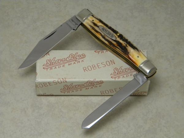 Robeson ShurEdge USA (by Queen Cut. Co.) Stag 622751 Moose Knife c.1995