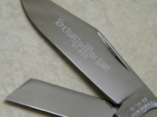 Schatt & Morgan Titusville PA. 2005 Stag 033163 Rail Splitter Stockman Knife in Box
