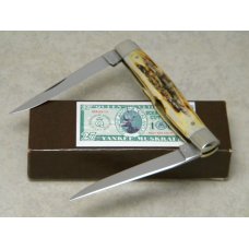 Schatt & Morgan Titusville PA. 2005 Stag 032127 Yankee Muskrat Knife in Box Schatt & Morgan Titusville PA. 2005 Stag 032127 Yankee Muskrat Knife in Box