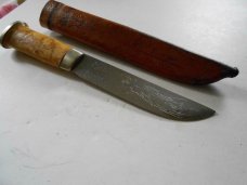 Very Nice Finland Camp Knife & Original Sheath