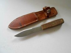 Schrade + USA 5OT Old Timer Delrin Bruin Drop Point Lockback Knife
