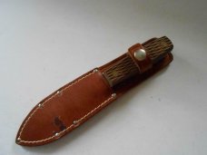 Schrade + USA 5OT Old Timer Delrin Bruin Drop Point Lockback Knife