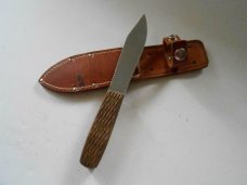 Schrade + USA 5OT Old Timer Delrin Bruin Drop Point Lockback Knife