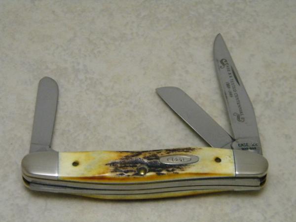 Case XX USA Tested Centennial 1889-1989 Stag 5318 SS Stockman Knife