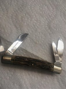 Case XX USA 2007 Stag 53090 SS Red Shield Cigar Stockman Knife
