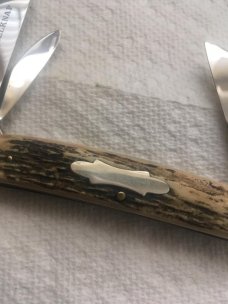 Case XX USA 2007 Stag 53090 SS Red Shield Cigar Stockman Knife