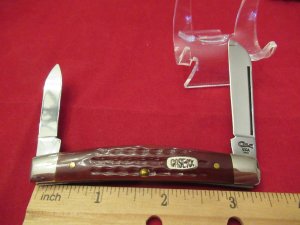 Case XX1996 Red Bone Half Congress Pattern # 62052