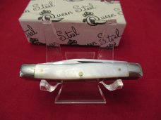 Queen Steel Pearl Small Stockman Pattern # 54 Queen Steel Pearl Small Stockman Pattern # 54
