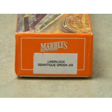 Marbles M.S.A. Co 02 Gladstone, Mich USA Antique Green Bone Linerlock Copperhead Knife in Box c.2002 Marbles M.S.A. Co 02 Gladstone, Mich USA Antique Green Bone Linerlock Copperhead Knife in Box c.2002