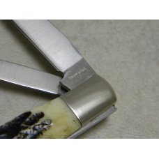 Browning Japan Model 531 Bone Stag Pocket Knife with Clip, Pen and Scissors in Box Browning Japan Model 531 Bone Stag Pocket Knife with Clip, Pen and Scissors in Box
